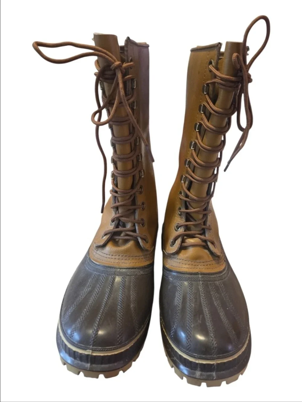 Vintage Sorel Frontier Kaufman Pac Boots Made Canada Leather Size 7
